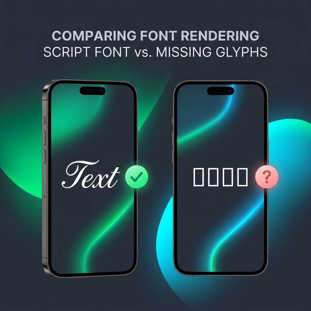 Warum Unicode-Schriftarten nicht überall gleich aussehen